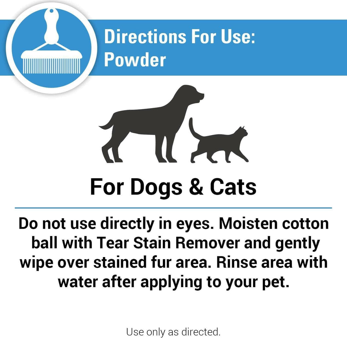 Vet Classics Tear Stain Topical Liquid for Dogs & Cats (4 oz)