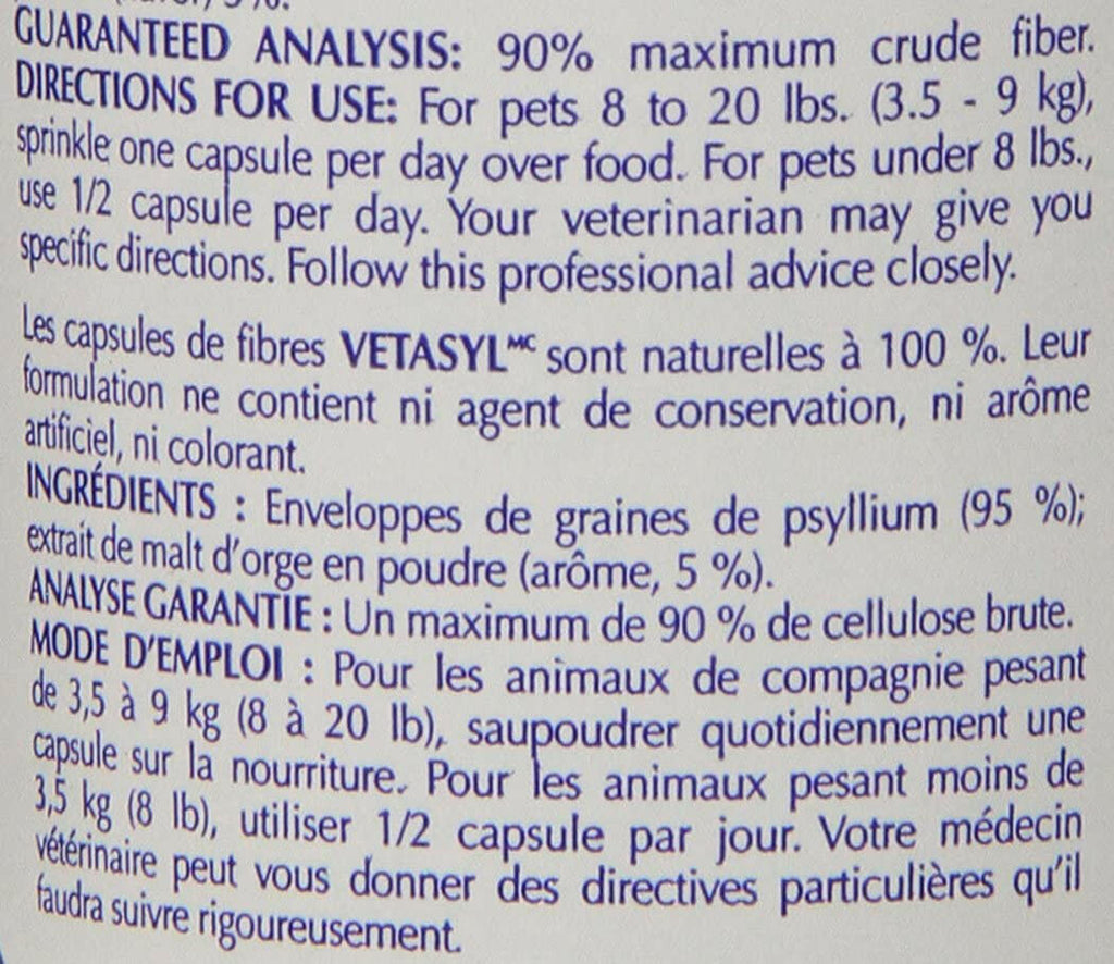 Vetasyl Fiber Capsules (100 capsule)