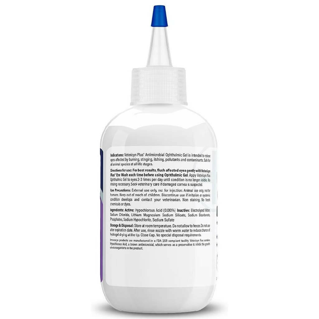Vetericyn Plus Antimicrobial Ophthalmic Gel For Pet Gel (3 oz)