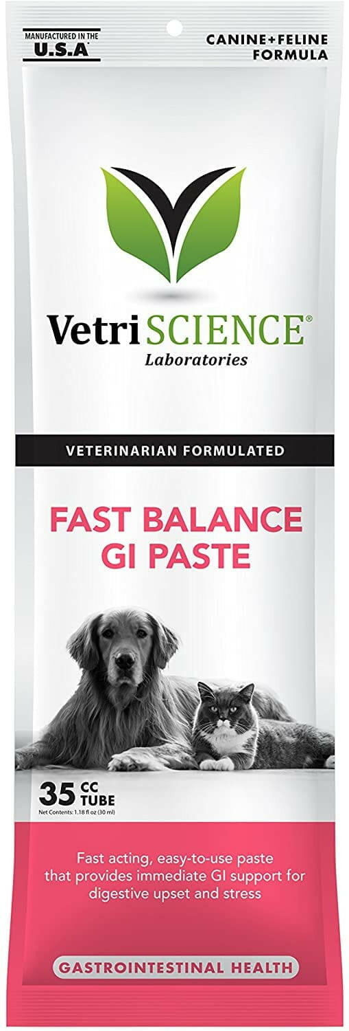 VetriScience Fast Balance G.I. Paste Gastrointestinal Support for Cats & Dogs (35 cc)