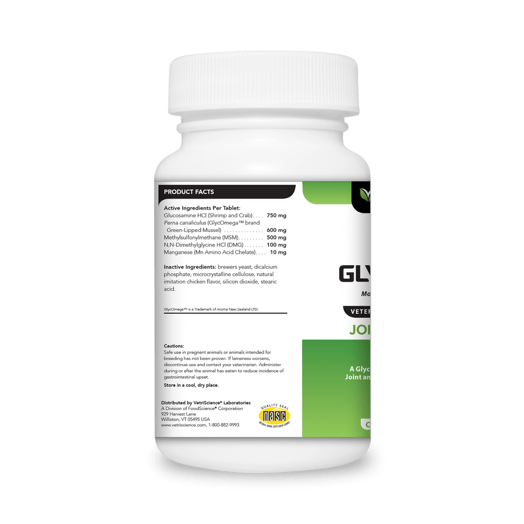 VetriScience GlycoFlex 2 Joint Supplement for Dogs (120 chewable tablets)