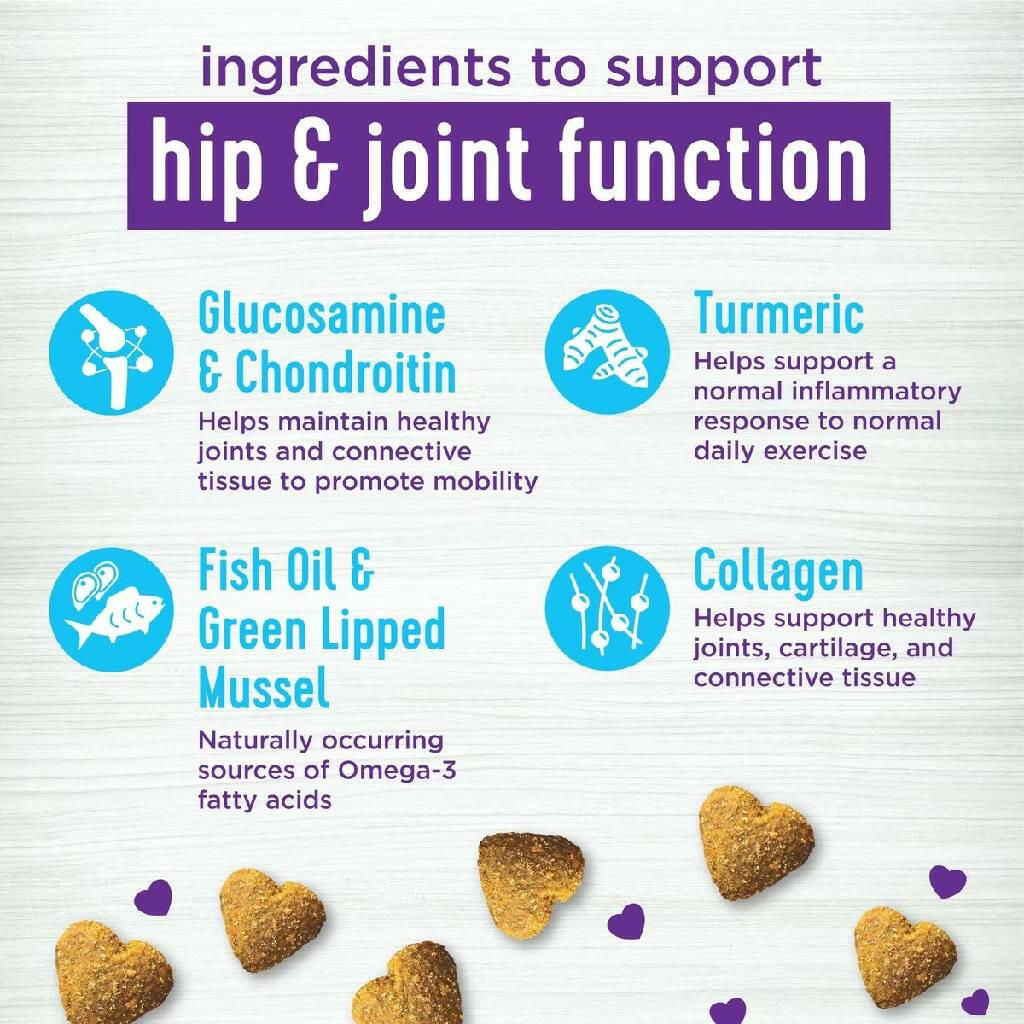 Wellness Move Hip & Joint Support Chicken Flavor Chew Supplement for Dogs