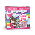 Weruva Grain Free BFF OMG Rainbow A Go Go Cat Variety Pouches Pack, 3-oz, case of 12
