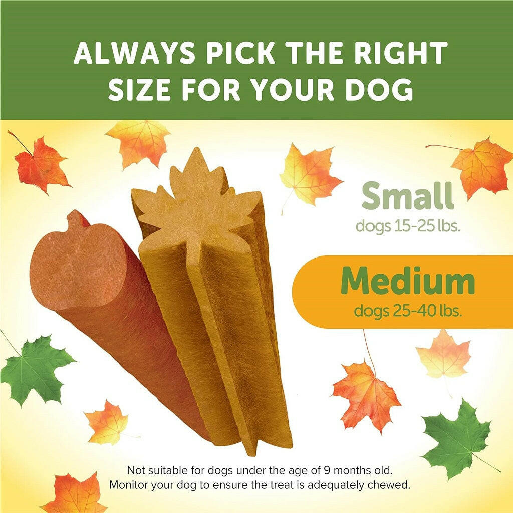 Whimzees by Wellness Fall Value Bag Medium Dental Dog Chews (6.3 oz)