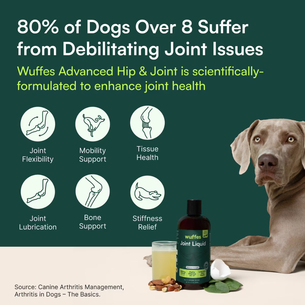 Wuffes Joint Liquid for Dogs (8 oz)