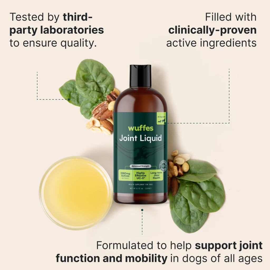 Wuffes Joint Liquid for Dogs (8 oz)