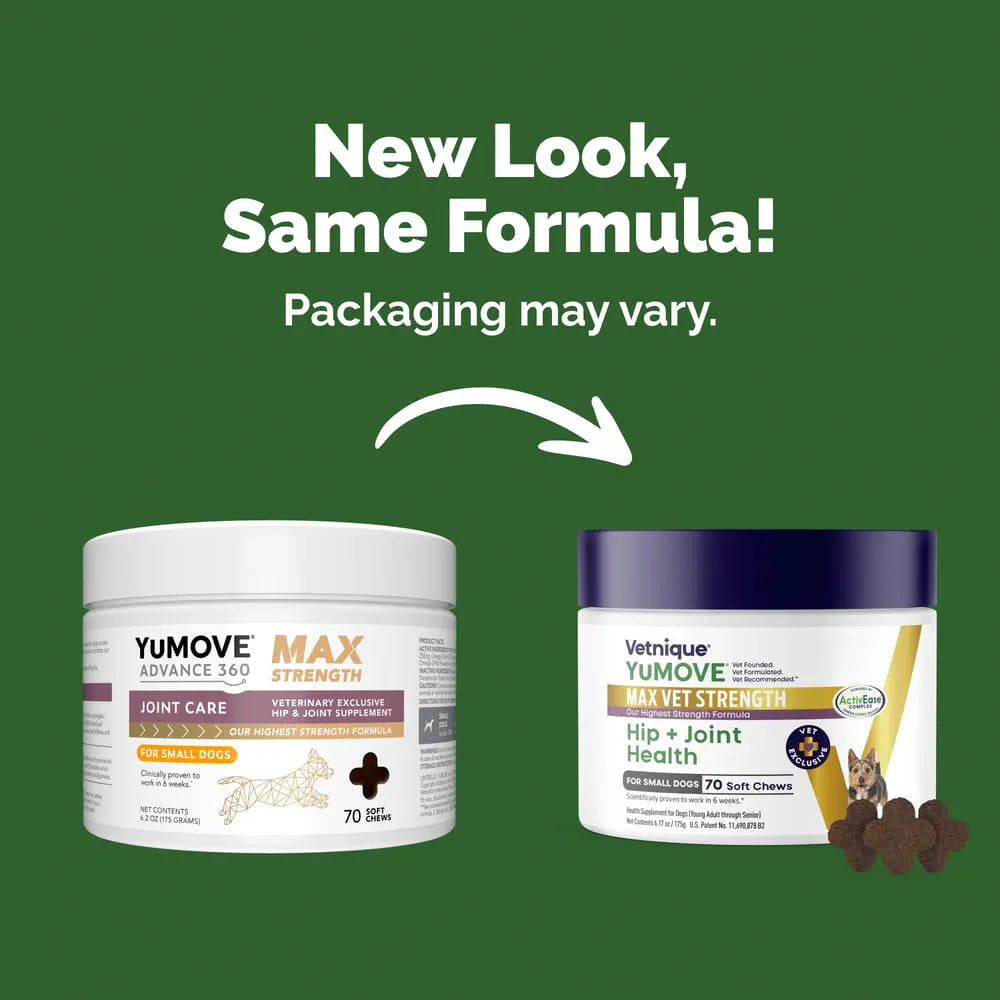 YuMove Advance 360 Max Strength Hip and Joint Supplement For Dogs (70 Soft Chews)
