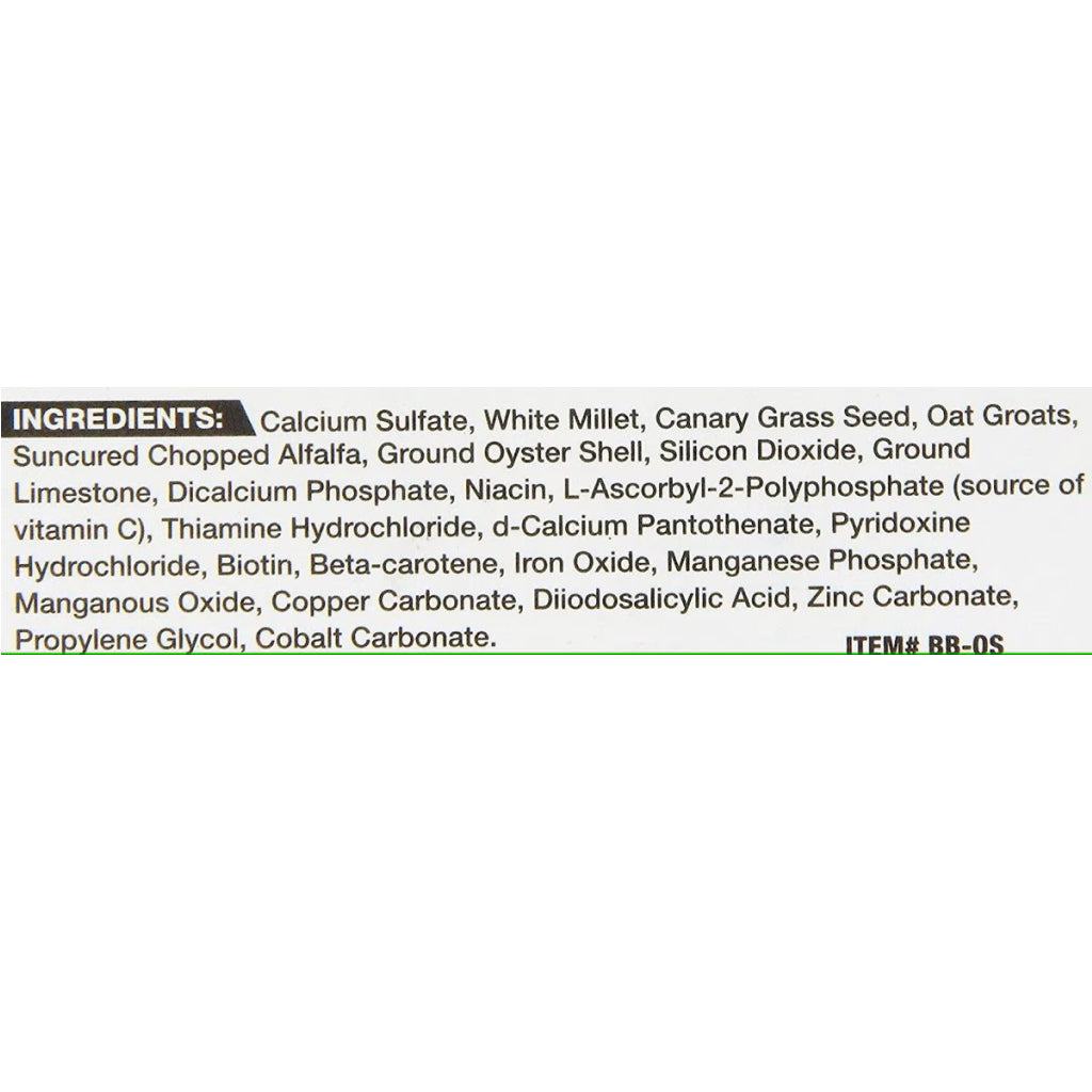 Zoo Med Bird Banquet Original Formula Mineral Block Beak Conditioner