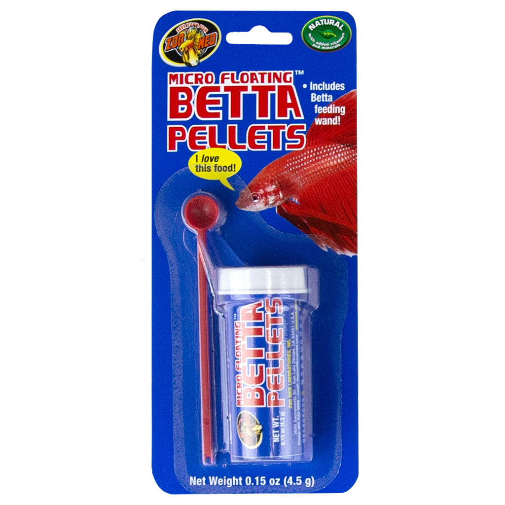 Zoo Med Micro Floating Betta Pellet Fish Food