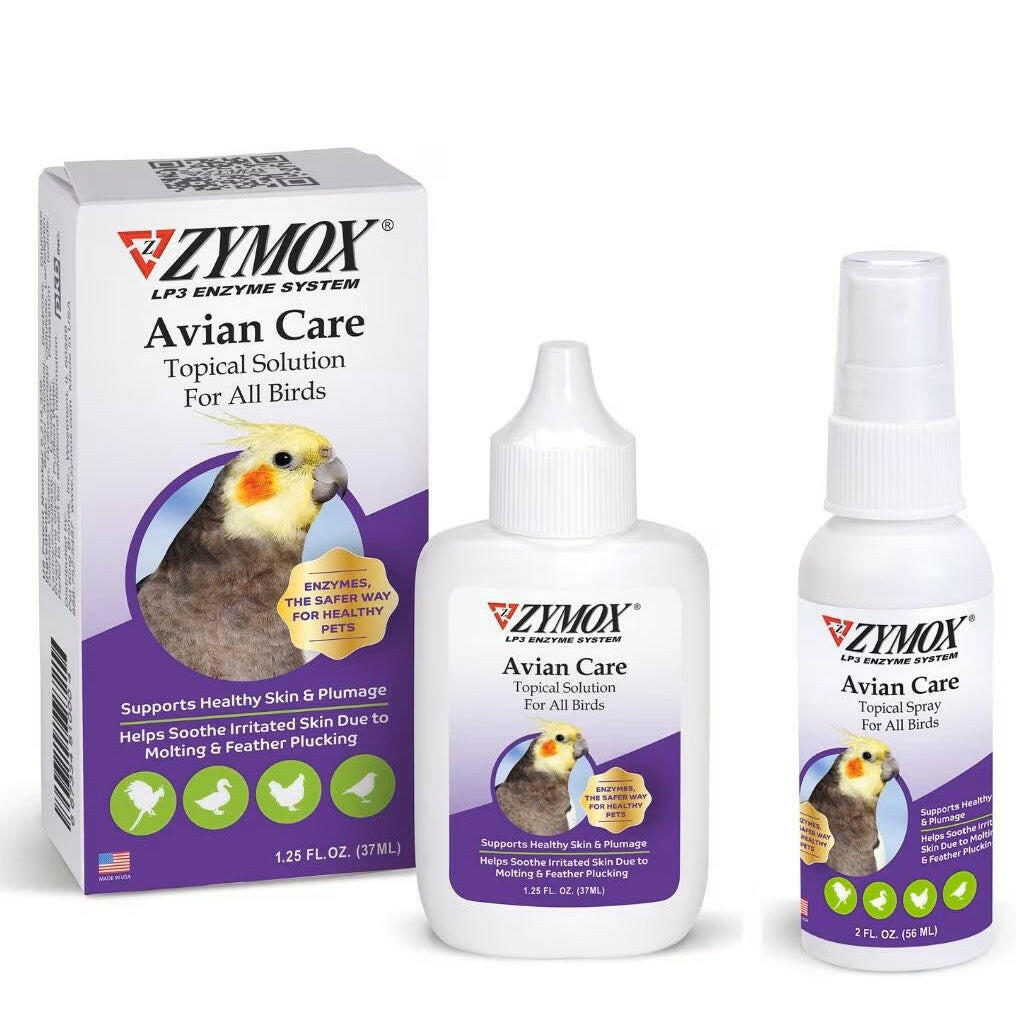 Zymox Avian Care Topical Solution w/o Hydrocortisone