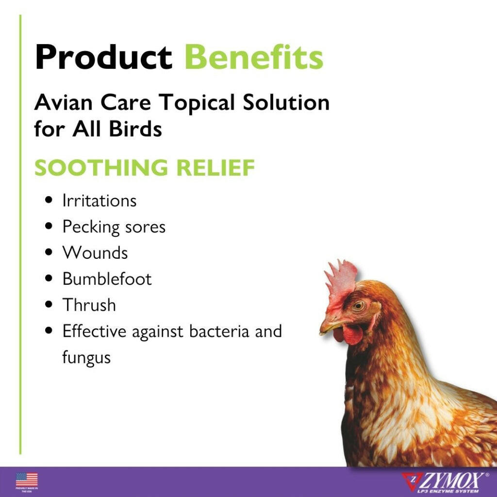 Zymox Avian Care Topical Solution w/o Hydrocortisone