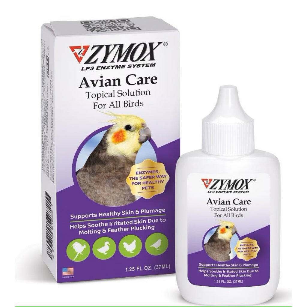 Zymox Avian Care Topical Solution w/o Hydrocortisone