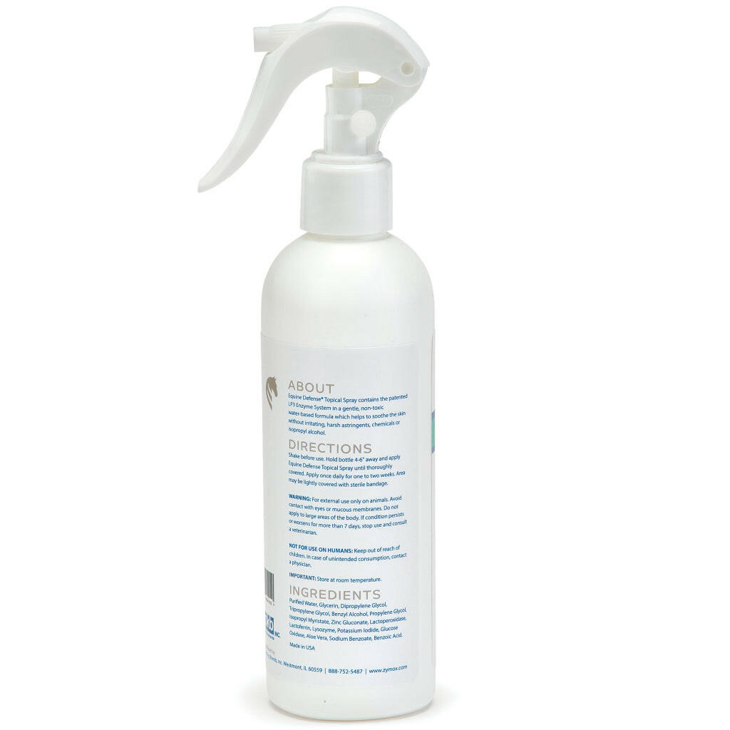 Zymox Equine Defense Enzyme Formula Topical Spray, 8-oz