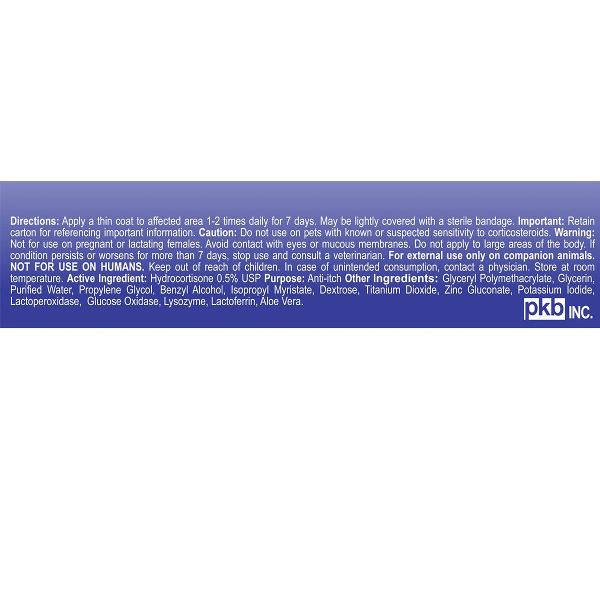 Zymox Topical Cream Hydrocortisone 0.5% for Dogs & Cats