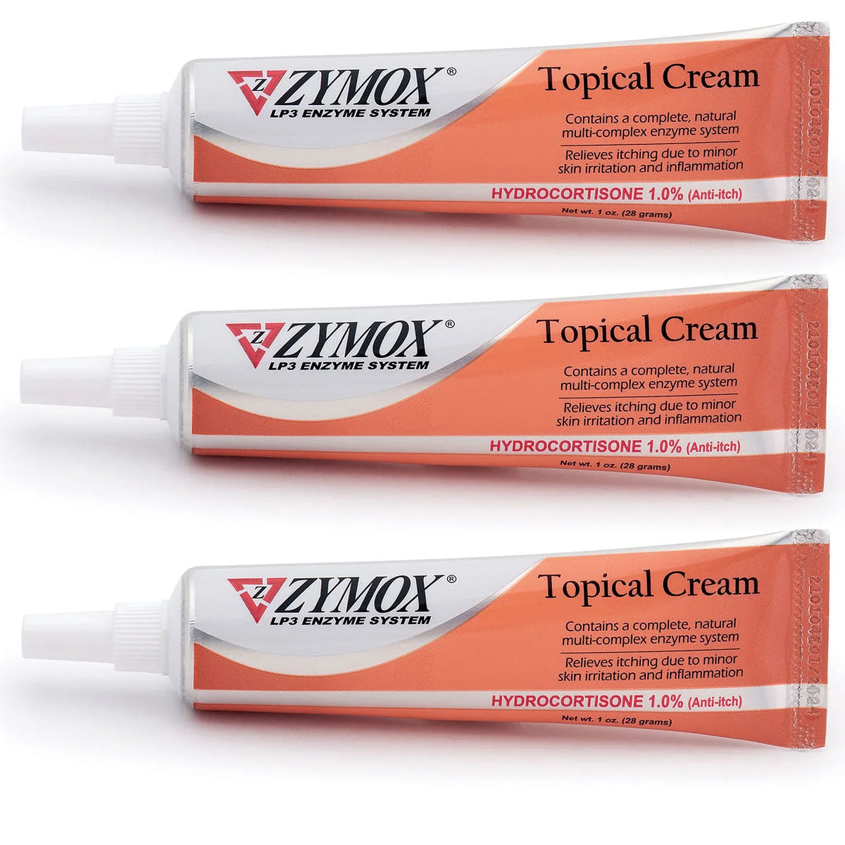 Zymox Veterinary Strength Topical Cream Hydrocortisone 1.0% for Dogs & Cats